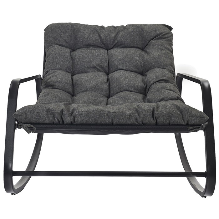 Home Deco Factory Butaca-Mecedora Miami Negra