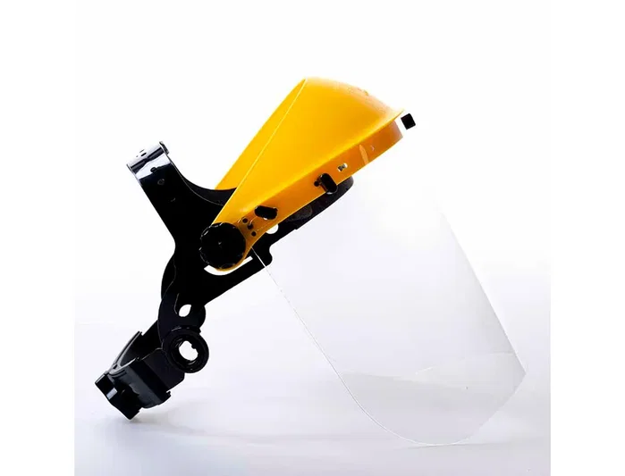 Safetop Pantalla facial transparente con visor 200x395 mm