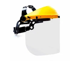 Safetop Pantalla facial transparente con visor 200x395 mm