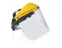 Safetop Pantalla facial transparente con visor 200x395 mm