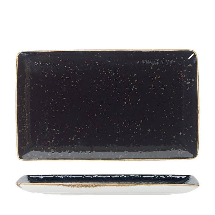 Steelite Craft Gris Fuente 33x19 cm (Set de 6) inevitable de vitro porcelana Steelite Craft Gris Fuente 33x19 cm (Set de 6) inevitable de vitro porcelana