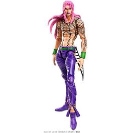Medicos Figura Articulada Super Action Chozokado Diavolo - JoJo's Bizarre Adventure Parte 5, Re-run con Accesorios y Manos Intercambiables