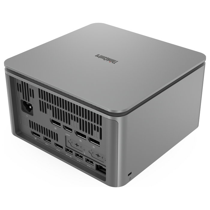 Lenovo ThinkCentre Neo Ultra Mini PC USFF - Intel Core i7-14700T, 16 GB DDR5, 1 TB SSD NVMe, NVIDIA GeForce RTX 4060 8 GB, Windows 11 Pro, Gris, Aleman