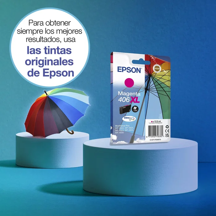 Epson 406XL Magenta DURABrite Ultra Cartucho de Tinta