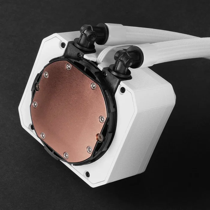 Mars Gaming ML-TWO120W Kit Refrigeración Líquida CPU AIO 1x120mm ARGB Blanco Infinity Mirror Compatible con Sockets Intel/AMD Hasta 300W TDP