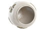 DKD Home Decor Jarrón de Cerámica Palmeras Pintado a Mano