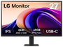 LG Monitor 27" QHD 2560x1440 IPS 100Hz HDR10 USB-C Negro