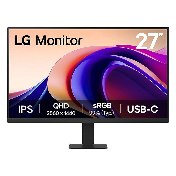 LG Monitor 27U631A-B 27 pulg. QHD IPS 100Hz Negro