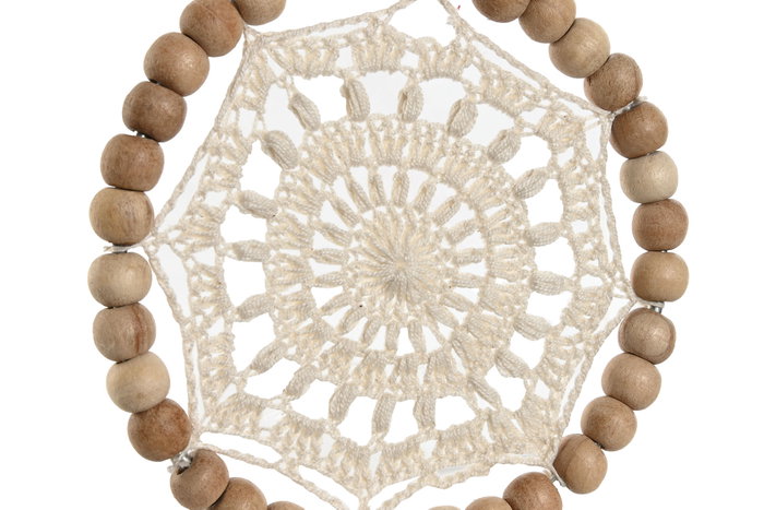 DKD Home Decor Decoración de Pared Macramé MDF 25x2x70 cm