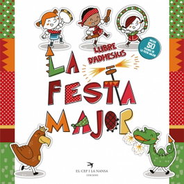 EL CEP I LA NANSA, La Festa Major. Llibre d'adhesius