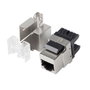 Lanberg Conector Keystone RJ45 Hembra Externo LSA Interno FTP Cat.6 para Cables 22-26AWG KSF6-1000