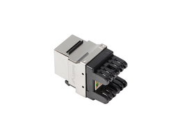 Lanberg Conector Keystone RJ45 Cat. 6 FTP para Redes, Plateado