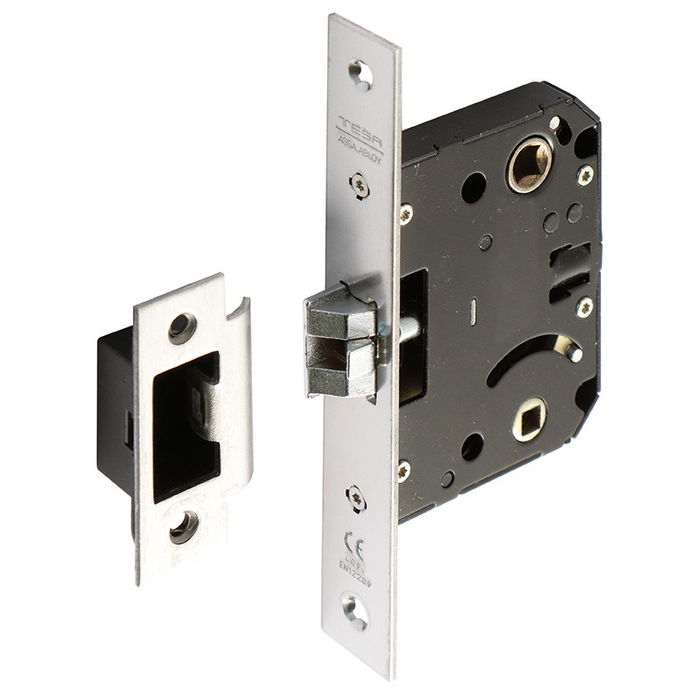 Tesa Picaporte 134UP50AI Cilindro Cilíndrico Inox Entrada 50mm Recto Frente Inox Silencioso Tesa Picaporte 134UP50AI Cilindro Cilíndrico Inox Entrada 50mm Recto Frente Inox Silencioso