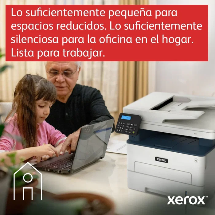 Xerox B225V_DNI Impresora Multifunción Láser Monocromo con Wi-Fi y ADF