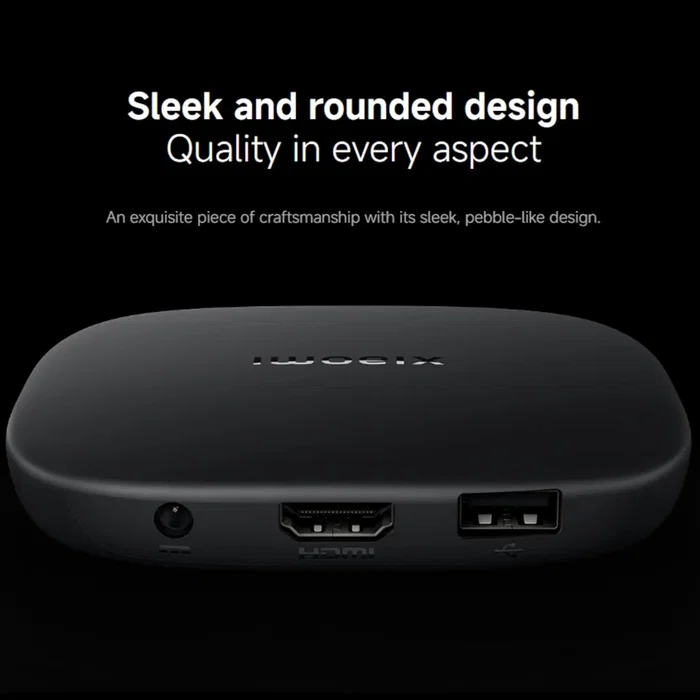 Xiaomi TV Box S (3rd Gen) 4K Ultra HD 32GB Negro