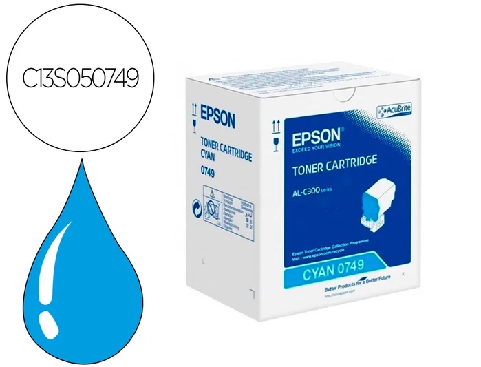 Epson Cartucho de tóner C13S050748 Magenta
