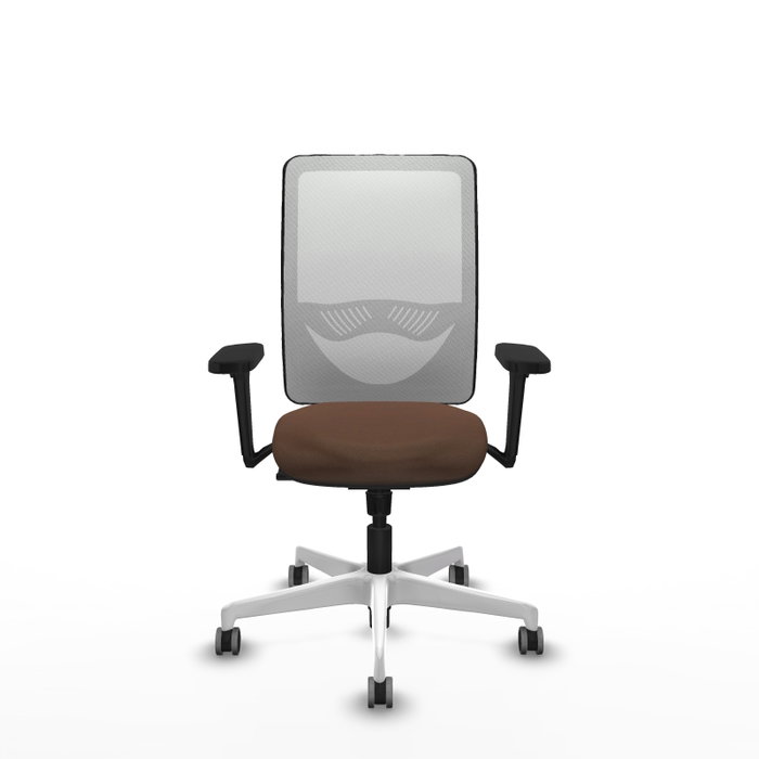 PIQUERAS Y CRESPO Silla de oficina Zulema con mecanismo Sincro, Brazos 3D y Malla Blanca PIQUERAS Y CRESPO Silla de oficina Zulema con mecanismo Sincro, Brazos 3D y Malla Blanca