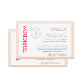 Topicrem MELA Barra Exfoliante Pack 2 x 150 g