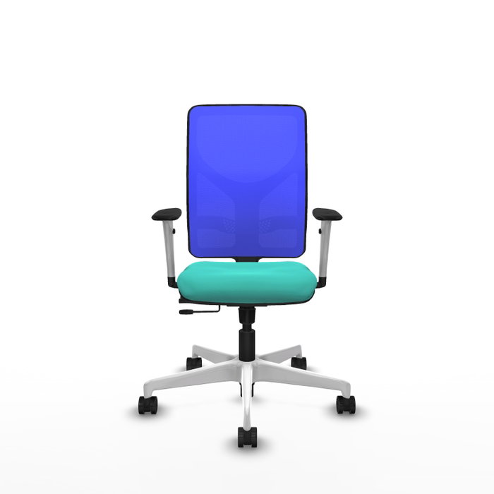 PIQUERAS Y CRESPO Silla de oficina Motilla con mecanismo Sincro/Traslack, Turquesa y Azul PIQUERAS Y CRESPO Silla de oficina Motilla con mecanismo Sincro/Traslack, Turquesa y Azul