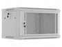 Lanberg Armario Rack de Pared 19 pulgadas 6U 600x450mm Gris