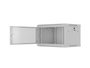Lanberg Armario Rack de Pared 19 pulgadas 6U 600x450mm Gris