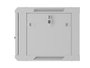 Lanberg Armario Rack de Pared 19 pulgadas 6U 600x450mm Gris