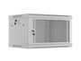 Lanberg Armario Rack de Pared 19 pulgadas 6U 600x450mm Gris