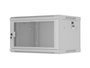 Lanberg Armario Rack de Pared 19 pulgadas 6U 600x450mm Gris