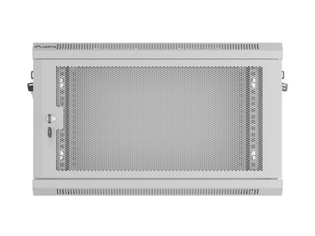 Lanberg Armario Rack de Pared 19 pulgadas 6U 600x450mm Gris