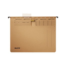 LEITZ Alpha Hängehefter Amtsheftung DIN A4 naturbraun