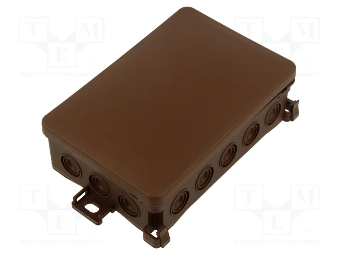 SIMET FASTBOX Caja de conexiones marrón para empotrar SIMET FASTBOX Caja de conexiones marrón para empotrar