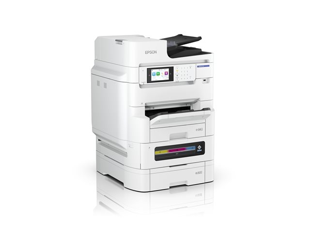 Epson WorkForce Pro EM-C8101RDWF - Impresora Multifunción Color A3 con Tecnología PrecisionCore Heat-Free, RIPS, Fax, Wi-Fi, Pantalla Táctil, 75.000 Páginas Mensuales