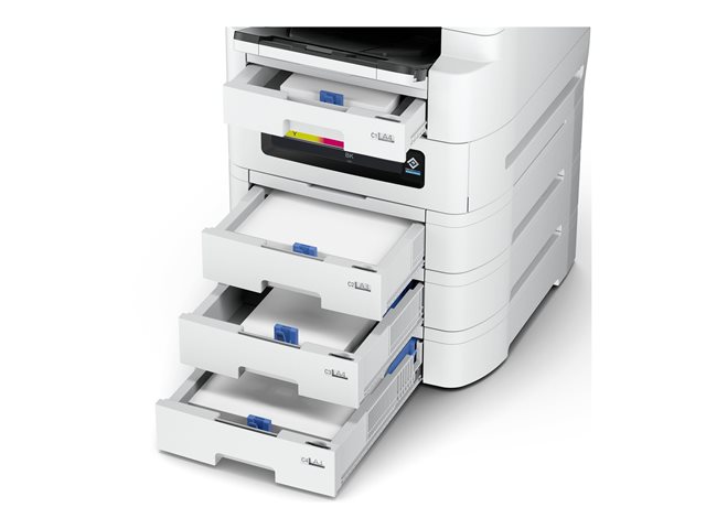 Epson WorkForce Pro EM-C8101RDWF - Impresora Multifunción Color A3 con Tecnología PrecisionCore Heat-Free, RIPS, Fax, Wi-Fi, Pantalla Táctil, 75.000 Páginas Mensuales