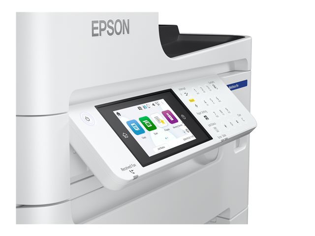 Epson WorkForce Pro EM-C8101RDWF - Impresora Multifunción Color A3 con Tecnología PrecisionCore Heat-Free, RIPS, Fax, Wi-Fi, Pantalla Táctil, 75.000 Páginas Mensuales