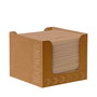 Duni Eco Servilletero Marrón 20x20 cm, 1200 Unidades