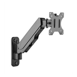 VALUE VALUE 17.99.1190 Brazo de Montaje para Monitor LCD/PC, 4 Articulaciones, para 17-32 Pulgadas, Hasta 8 kg, Negro