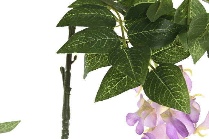 DKD Home Decor Flor Rosa Blanco 20 x 150 x 20 cm (12 Unidades)