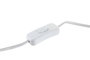 DKD Home Decor Lámpara Sobremesa Árabe Blanco Multicolor Metal y Acrílico 19 x 33 x 19 cm