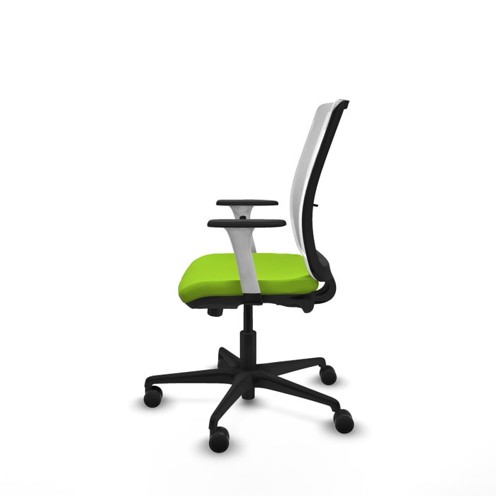 PIQUERAS Y CRESPO Silla de oficina Haches Pistacho y Blanco