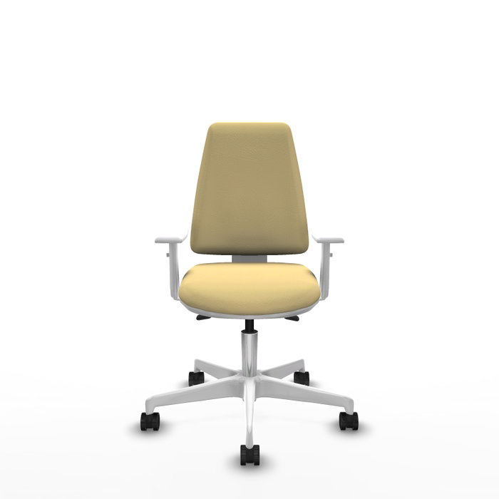 PIQUERAS Y CRESPO Silla de oficina Elche con mecanismo Asincro, Crema PIQUERAS Y CRESPO Silla de oficina Elche con mecanismo Asincro, Crema