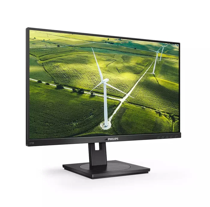 Philips 272B1G/00 Monitor PC 27" Full HD 1920x1080 IPS, Diseño Eco-friendly con PowerSensor y LightSensor, USB Hub, Altavoces, Montaje VESA 100x100 mm