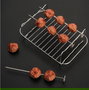 Inde Rejilla Rectangular Airfryer con 4 Pinchos 20 cm x 14.5 cm x 8 cm (12 Unidades)