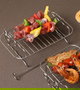 Inde Rejilla Rectangular Airfryer con 4 Pinchos 20 cm x 14.5 cm x 8 cm (12 Unidades)
