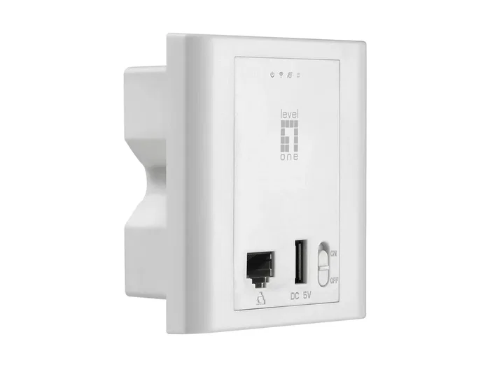 LevelOne WAP-6221 Punto de Acceso WiFi 300 Mbps 802.11n PoE para Montaje en Pared (Caja 86x86 mm) Blanco LevelOne WAP-6221 Punto de Acceso WiFi 300 Mbps 802.11n PoE para Montaje en Pared (Caja 86x86 mm) Blanco