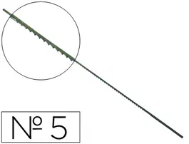 Wuto Pelos de Segueta para Madera Nº5 Caja de 144 Unidades