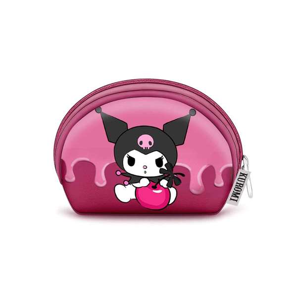 Karactermania Monedero Oval Casual Kuromi Cherry Rosa