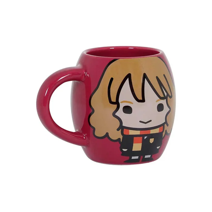 Harry Potter Taza Cerámica Hermione Chibi Marrón 0.47L 10.5x14x9.5cm Caja Regalo