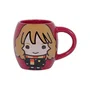 Harry Potter Taza Cerámica Hermione Chibi Marrón 0.47L 10.5x14x9.5cm Caja Regalo