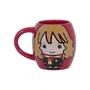 Harry Potter Taza Cerámica Hermione Chibi Marrón 0.47L 10.5x14x9.5cm Caja Regalo