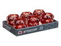 Giftdecor Portavela Bola Pequeña Teja 8.4x9x8.4 cm (Set de 12)